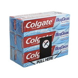 Colgate Max Clean With Whitening Smart Foam Effervescent Mint Toothpaste 6 Ounce Tube - 6 Per Pack - 4 Per Case