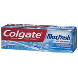 Colgate Max Fresh With Whitening Cool Mint Toothpaste 1 Ounce Pack - 24 Per Case