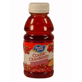 Ruby Kist Cranberry Juice Cocktail 10 Fluid Ounce - 24 Per Case