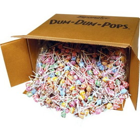 Spangler Candy Dum Dum Pops Bulk, 30 Pounds, 1 per case