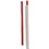 D &amp; W Fine Pack 10.25 Inch Tall Giant Individually Wrapped Red Straw, 300 Each, 4 per case, Price/Case