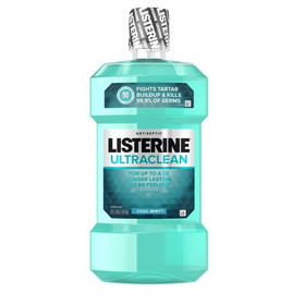 Listerine Antiseptic Ultraclean Cool Mint Mouthwash, 1 Liter, 6 per case