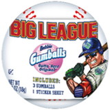 Ford Gum Big League Chew Baseball, 0.63 Ounces, 2 per case