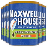 Maxwell House Decaffeinated Original Medium Ground Coffee, 11 Ounces, 6 per case
