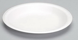 Genpak Celebrity 8.88 Inch White Foam Plate, 125 Each, 125 per box, 4 per case