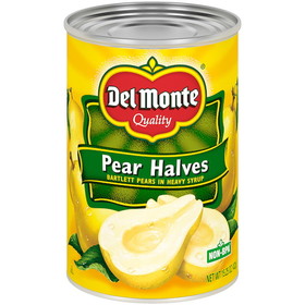 Del Monte In Heavy Syrup Half Pear 15.25 Ounce Can - 12 Per Case