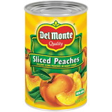 Del Monte Sliced In Heavy Syrup Yellow Cling Peach, 15.25 Ounces, 12 per case