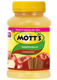 Mott's Cinnamon Applesauce, 24 Ounces, 12 per case