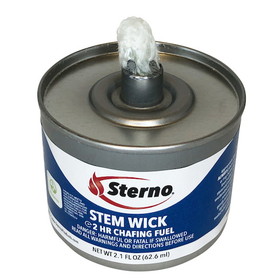 Sterno 2 Hour Stem Wick Chafing Dish Fuel, 24 Each, 1 per case