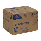 Envision 19885 2-Ply Standard Roll Embossed Bathroom Tissue. Case Of 80 550 Sheet Rolls