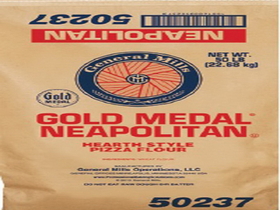 Gold Medal Neapolitan Hearth Style Pizza Flour, 50 Pounds, 1 per case