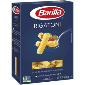 Barilla Rigatoni Pasta 16 Ounces - 12 Per Case
