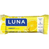 Luna Stacked Bar Lemon Zest, 1.69 Ounce, 16 per case