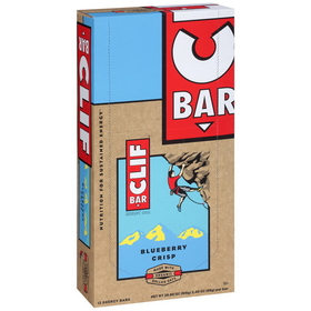 Clif Clif Bar Blueberry Crisp, 2.4 Ounces, 12 per box, 16 per case