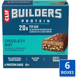 Builder's Bar Chocolate Mint Stacked Bar, 2.4 Ounce, 6 Per Pack, 6 Per Case