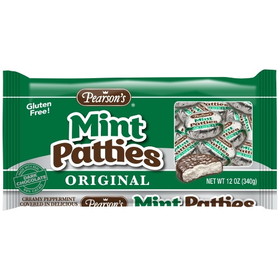 Pearson's Mint Pattie Bagged, 12 Ounces, 12 per case