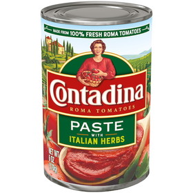 Contadina 2000053 Italian Tomato Paste, 6 Ounces, 12 per case