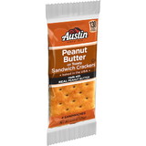 Austin Peanut Butter On Toasty Cracker Sandwich Cracker .93 Ounces Per Pack - 6 Per Box - 24 Per Case
