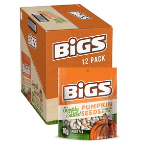 Bigs Lightly Salted Pumpkin Seeds 5 Ounces- 12 Per Case