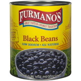 Commodity 11623 Beans Low Sodium All Natural Black, 10 Can, 6 Per Case