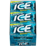 Dentyne Winter Chill Gum Three Compartment Entre 16 Count - 9 Per Pack - 18 Packs Per Case