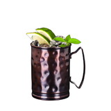 World Tableware Moscow Mule 14 Oz Cup W/Hammered And Antiqued Copper Finish, 12 Each, 1 per case