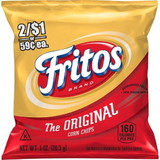 Fritos Snack Chip Regular Single Serve, 1 Ounce, 104 per case