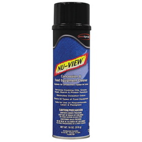 Nu-View Concession & Food Equip. Cleaner 6/20 Oz. Case 18 Oz. Net Weight