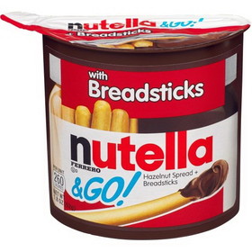 Nutella &amp; Go Hazelnut Spread With Breadsticks, 1.8 Ounce, 4 per case