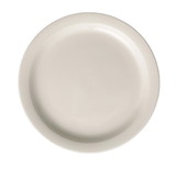 Oneida 9 Inch Narrow Rim Cream White Narrow Rim Plate, 24 Each, 1 per case