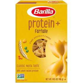 Barilla Protein Plus Farfalle Pasta 14.5 Ounces Per Pack - 12 Per Case
