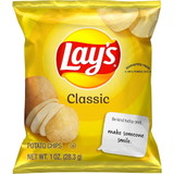 Lay's Regular Potato Chips, 1 Ounces