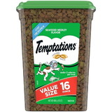 Whiskas Temptations Seafood Medley Value Pack, 16 Ounces, 4 Per Case