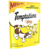 Whiskas Temptations Tasty Chicken Flavor Mega Bag, 6.3 Ounces, 10 per case