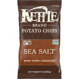 Kettle Foods Chips Sea Salt, 5 Ounces, 8 per case