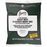 Pioneer Low Sodium Roast Beef Flavored Gravy Mix, 13 Ounces, 6 per case
