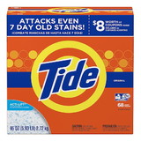 Tide Powder Ultra High Efficiency Original Scent Laundry Detergent, 5.93 Pounds, 3 per case
