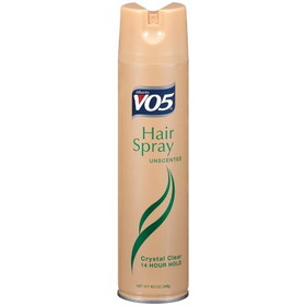 Vo5 Aerosol Unscented Hard To Hold Hair Spray, 8.5 Ounces, 3 per box, 4 per case