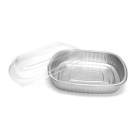 Hfa Medium Gourmet-To-Go Clear Coated Pan, 150 Each, 1 Per Case