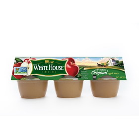 Regular Applesauce In Cups 72-4 Ounce