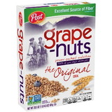 Post Grape-Nuts Whole Grain Cereal Box, 20.5 Ounces, 12 per case
