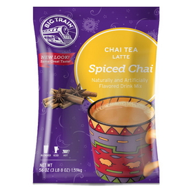 Big Train Spiced Chai Tea Latte Mix 3.5 Pounds - 5 Per Case