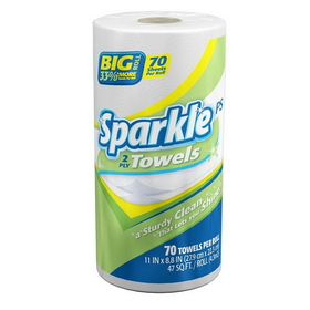 Sparkle Professional Paper Towel Perforated 2 Ply White, 2100 Count, 1 Per Box, 1 Per Case