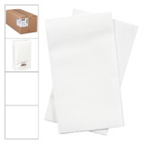 Lapaco .167 Fold, White, Nu-Linen Guest Towel, 480 Each, 1 per case