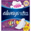 Always Radiant Infinity Teen Regular With Wings, 14 Count, 12 per case, Price/Case