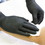 Examgards Glove Black Nitrile Exam Grade Lrg, 100 Each, 10 per case, Price/Case
