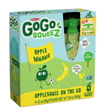 Gogo Squeez Apple Banana, 4 Each, 12 per case