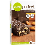 Zoneperfect Dark Chocolate Almond 3 12 Count, 1.58 Ounce, 12 per box, 3 per case