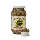 Olinda Jumbo California Queen Pitted Olive 110/120, 1 Gallon, 4 per case
