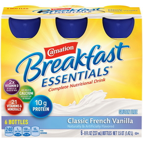 Breakfast Strips Essentials Ready To Drink Vanilla 4-6-8 Fluid Ounce